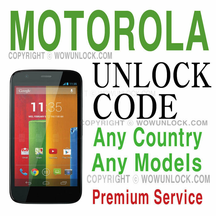 free motorola unlock code generator